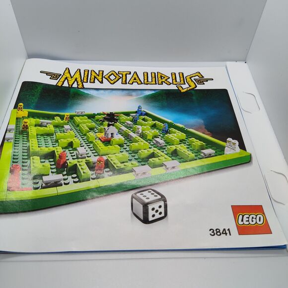 LEGO 3841 Minotaurus Game Building Instructions Rules Booklet Template - Picture 3 of 3